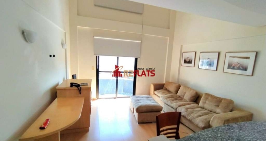 Flat com 1 quarto para alugar na Alameda dos Arapanés, 1142, Moema, São Paulo