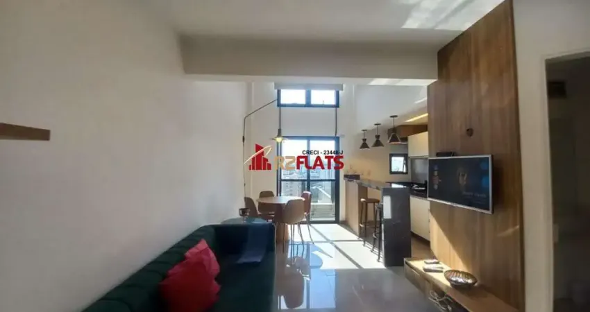 Flat com 1 quarto para alugar na Avenida Moema, 177, Moema, São Paulo