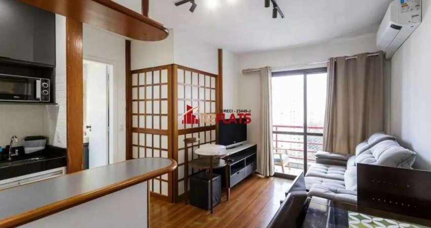 Flat com 1 quarto para alugar na Alameda Jauaperi, 1083, Moema, São Paulo