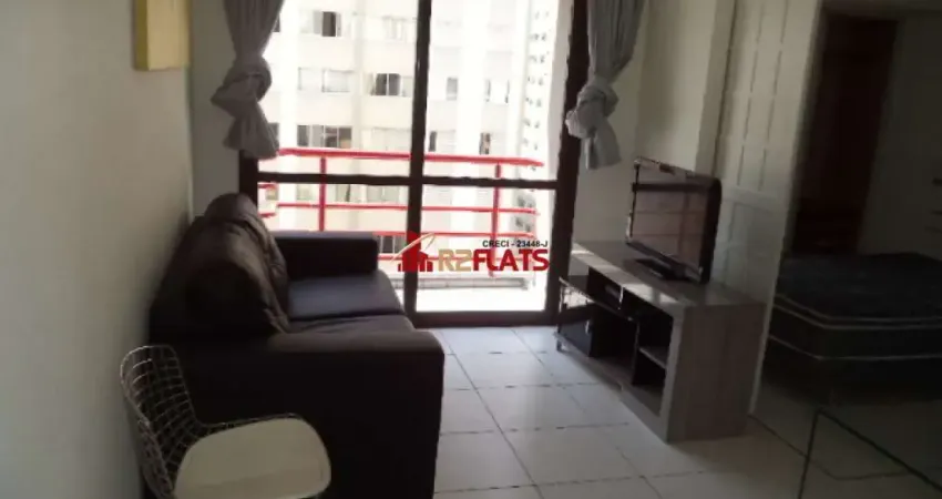 Flat com 1 quarto para alugar na Alameda Jauaperi, 1083, Moema, São Paulo