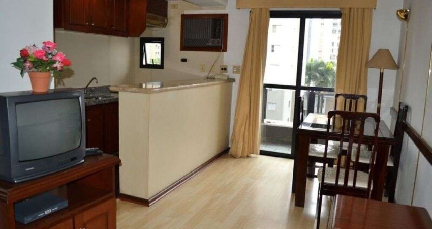 Flat com 1 quarto para alugar na Avenida Moema, 177, Moema, São Paulo