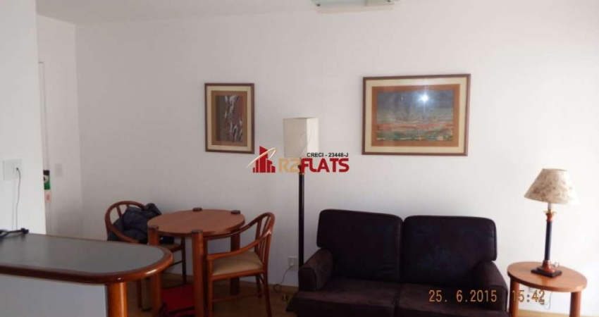 Flat com 1 quarto para alugar na Alameda Jauaperi, 1083, Moema, São Paulo