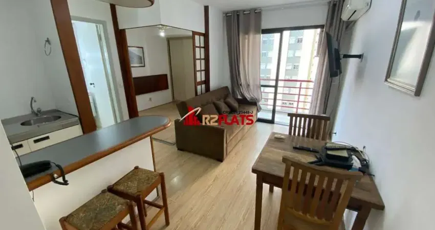 Flat com 1 quarto para alugar na Alameda Jauaperi, 1083, Moema, São Paulo