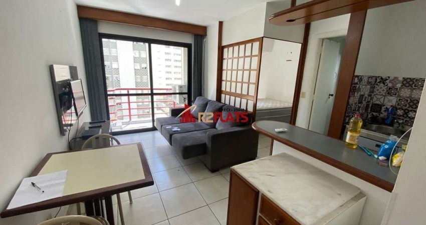 Flat com 1 quarto para alugar na Alameda Jauaperi, 1083, Moema, São Paulo