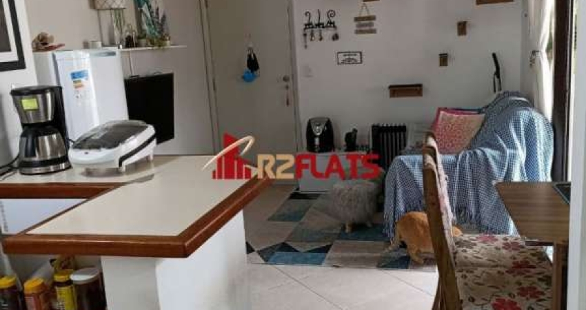 Flat com 1 quarto para alugar na Avenida Rouxinol, 174, Moema, São Paulo