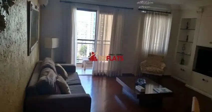 Flat com 3 quartos para alugar na Avenida Jandira, 185, Moema, São Paulo