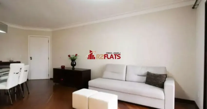 Flat com 3 quartos para alugar na Avenida Jandira, 185, Moema, São Paulo