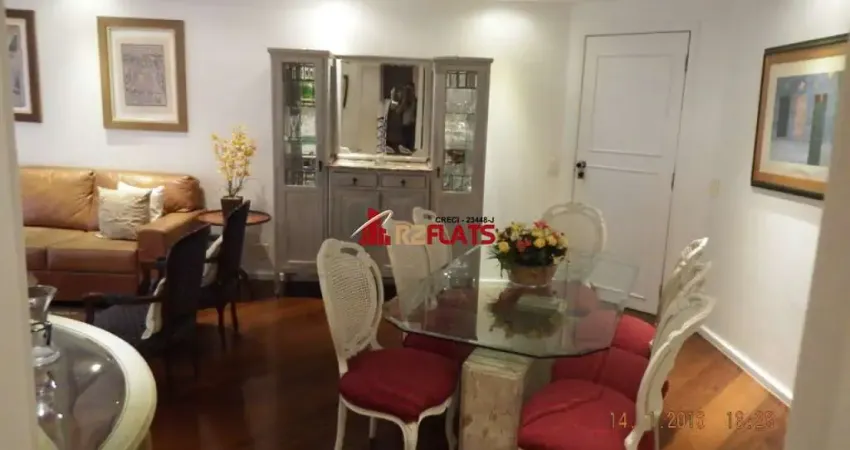 Flat com 3 quartos para alugar na Avenida Jandira, 185, Moema, São Paulo