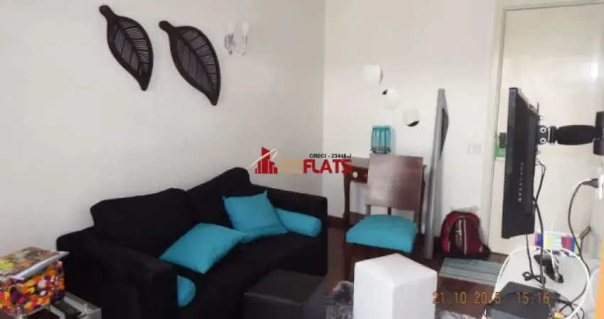 Flat com 1 quarto para alugar na Avenida Moema, 177, Moema, São Paulo