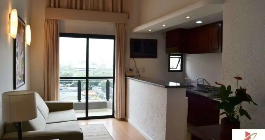 Flat com 1 quarto para alugar na Avenida Moema, 177, Moema, São Paulo