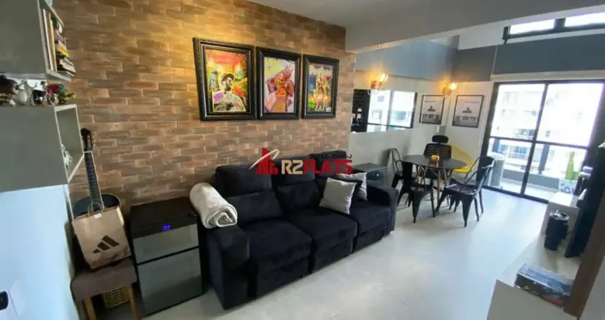 Flat com 1 quarto para alugar na Avenida Moema, 177, Moema, São Paulo