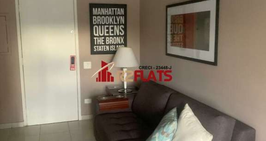 Flat com 1 quarto para alugar na Avenida Moema, 177, Moema, São Paulo