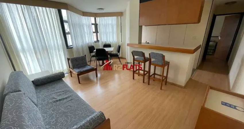 Flat com 1 quarto para alugar na Rua Vieira de Morais, 300, Campo Belo, São Paulo