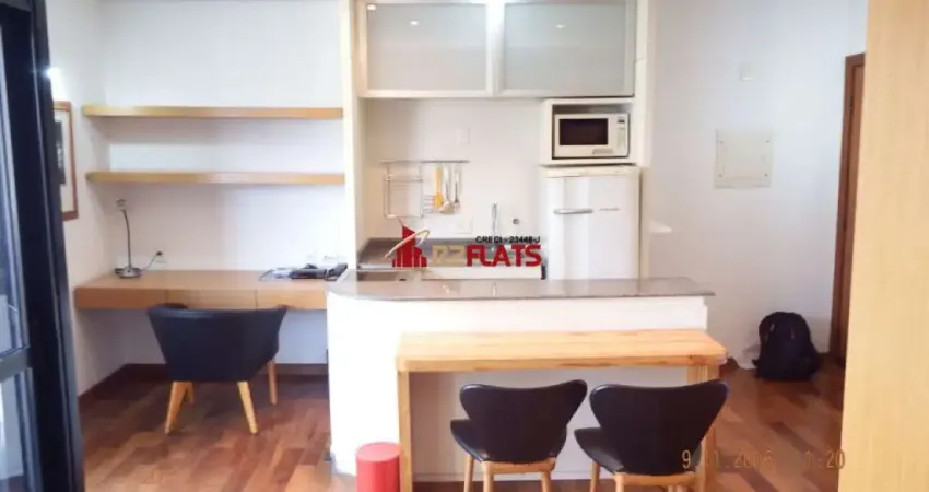 Flat com 1 quarto para alugar na Rua Amauri, 513, Jardim Europa, São Paulo