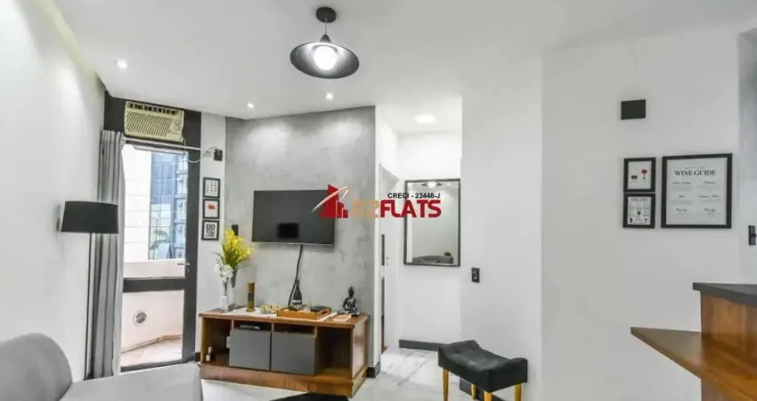 Flat com 1 quarto para alugar na Alameda Campinas, 675, Jardins, São Paulo
