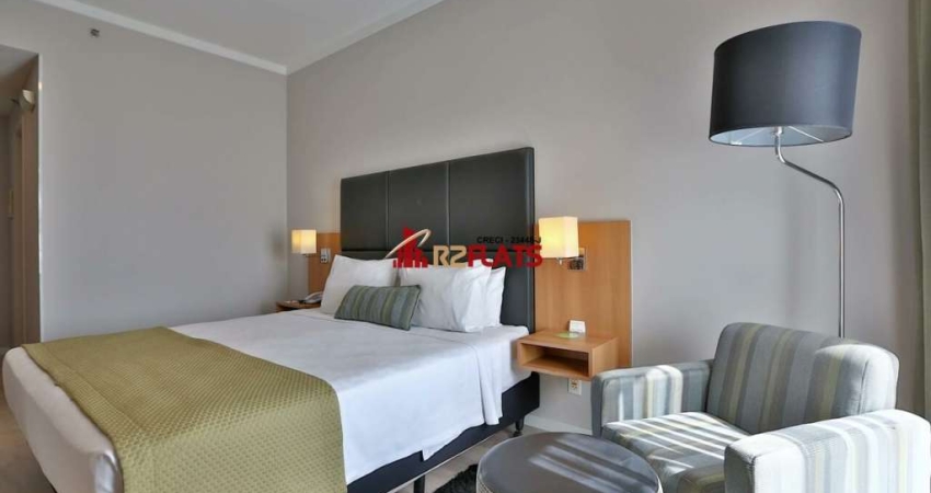 Flat com 1 quarto à venda na Avenida Sabiá, 825, Moema, São Paulo