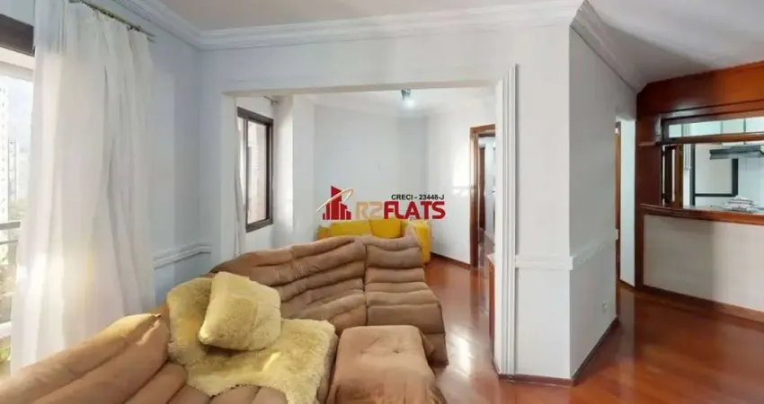 Flat com 3 quartos para alugar na Avenida Jandira, 185, Moema, São Paulo
