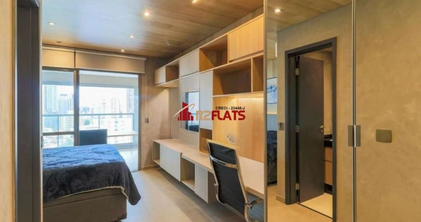 Flat com 1 quarto para alugar na Rua Álvaro Rodrigues, 295, Brooklin, São Paulo