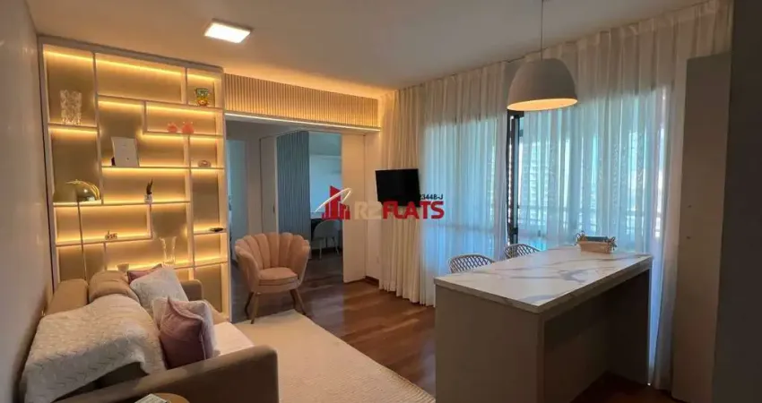 Flat com 2 quartos para alugar na Rua Ribeiro do Vale, 152, Brooklin, São Paulo