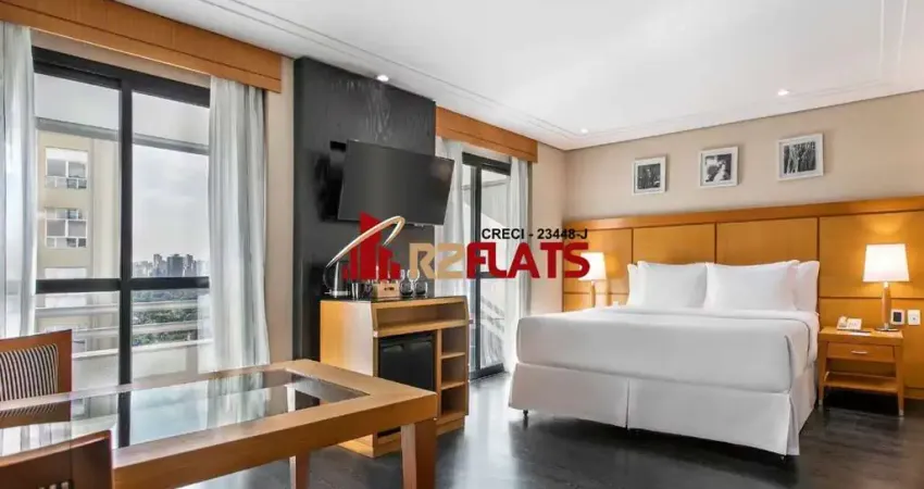 Flat com 1 quarto à venda na Rua João Cachoeira, 107, Itaim Bibi, São Paulo