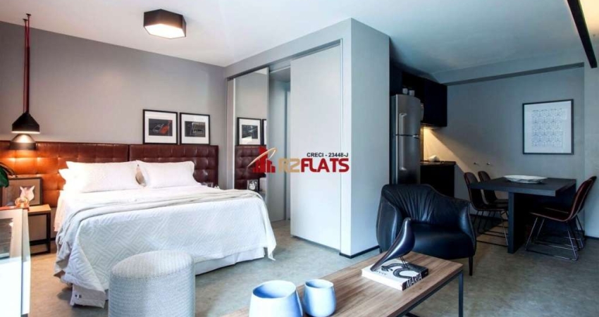 Flat com 1 quarto para alugar na Rua Guararapes, 1889, Brooklin, São Paulo