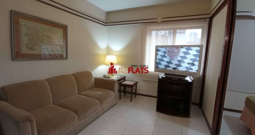 Flat com 1 quarto para alugar na Rua Hans Oersted, 119, Brooklin, São Paulo
