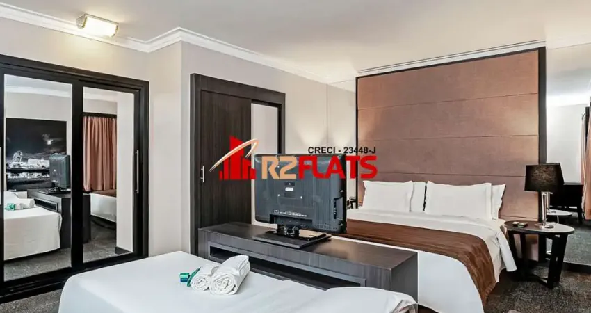 Flat com 1 quarto à venda na Alameda Campinas, 1435, Jardins, São Paulo