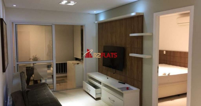 Flat com 1 quarto para alugar na Rua Nicolau Barreto, 614, Brooklin, São Paulo