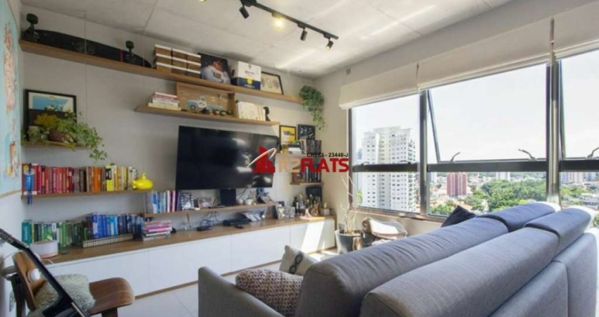 Flat com 1 quarto para alugar na Rua Joaquim Guarani, 485, Brooklin, São Paulo