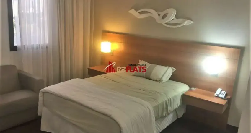 Flat com 1 quarto para alugar na Rua Diogo Moreira, 247, Itaim Bibi, São Paulo