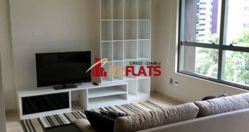 Flat com 1 quarto para alugar na Rua Joaquim Guarani, 485, Brooklin, São Paulo