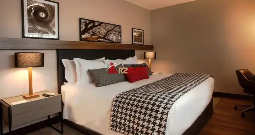 Flat com 1 quarto para alugar na Rua Heinrich Hertz, 14, Brooklin, São Paulo