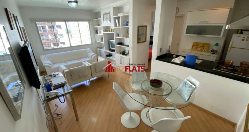 Flat com 1 quarto para alugar na Avenida Rouxinol, 763, Moema, São Paulo