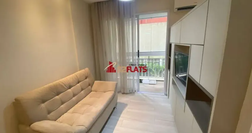 Flat com 1 quarto para alugar na Rua Marie Nader Calfat, 270, Morumbi, São Paulo