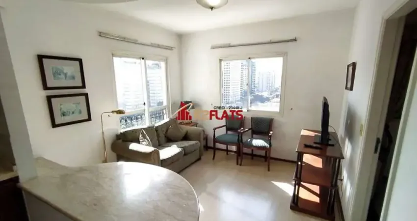 Flat com 1 quarto à venda na Rua Funchal, 111, Vila Olímpia, São Paulo
