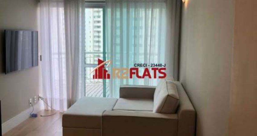 Flat com 1 quarto à venda na Rua Diogo Jácome, 954, Moema, São Paulo