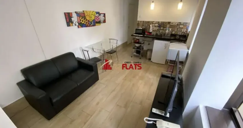 Flat com 1 quarto à venda na Rua Frei Caneca, 128, Consolação, São Paulo