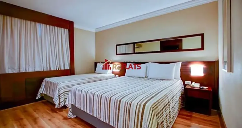 Flat com 1 quarto para alugar na Rua Vieira de Morais, 1960, Campo Belo, São Paulo