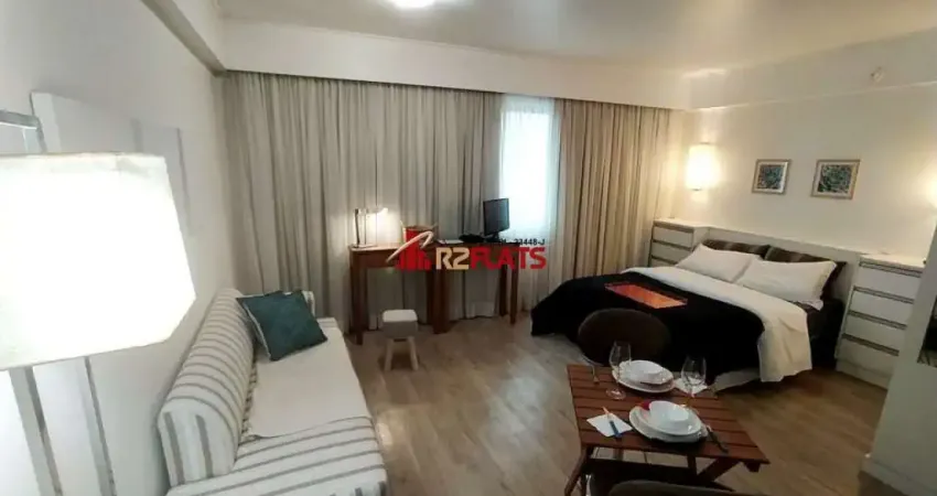 Flat com 1 quarto à venda na Avenida Ibirapuera, 2534, Moema, São Paulo