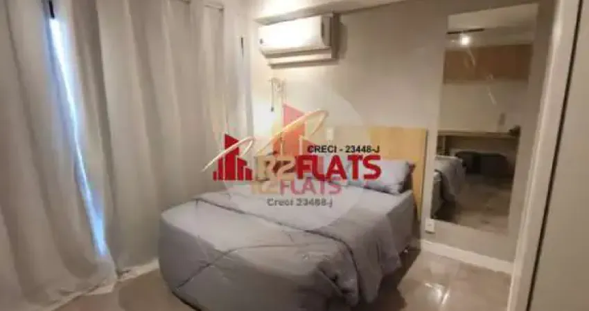 Flat com 1 quarto para alugar na Avenida das Carinas, 301, Indianópolis, São Paulo