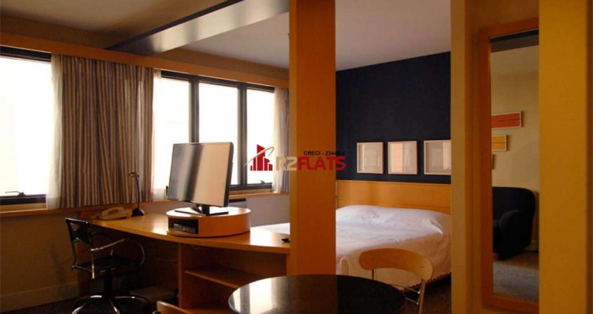 Flat com 1 quarto à venda na Alameda Lorena, 473, Cerqueira César, São Paulo