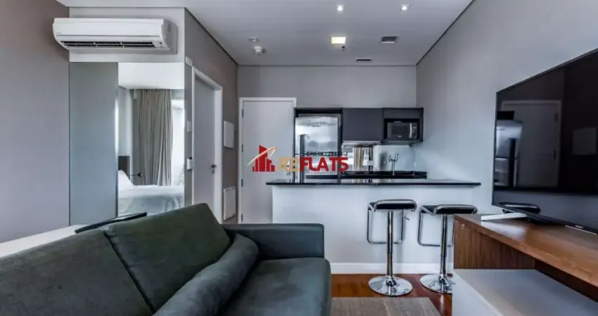 Flat com 1 quarto à venda na Rua Elvira Ferraz, 255, Vila Olímpia, São Paulo