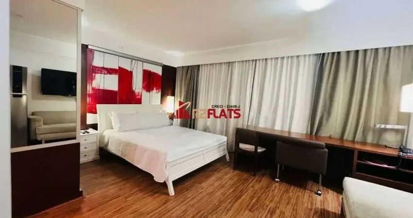 Flat com 1 quarto para alugar na Avenida Ibirapuera, 2534, Moema, São Paulo