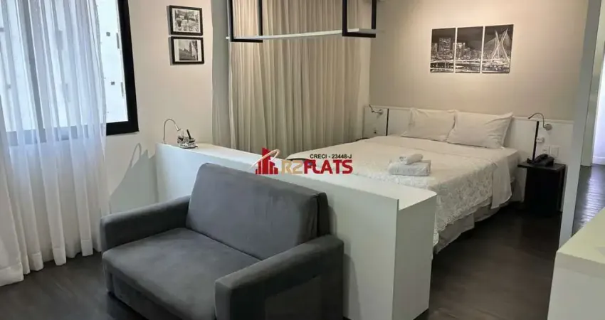 Flat com 1 quarto para alugar na Avenida Macuco, 595, Moema, São Paulo