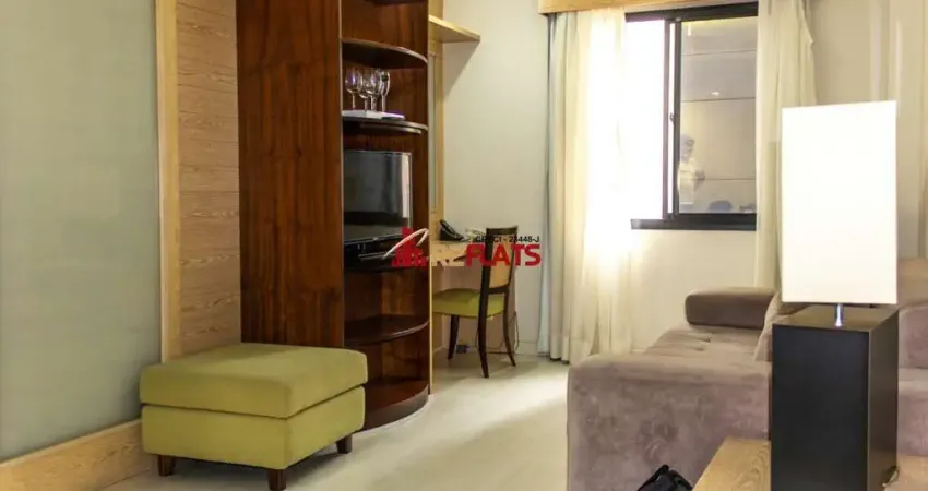 Flat com 1 quarto para alugar na Avenida Jamaris, 100, Moema, São Paulo