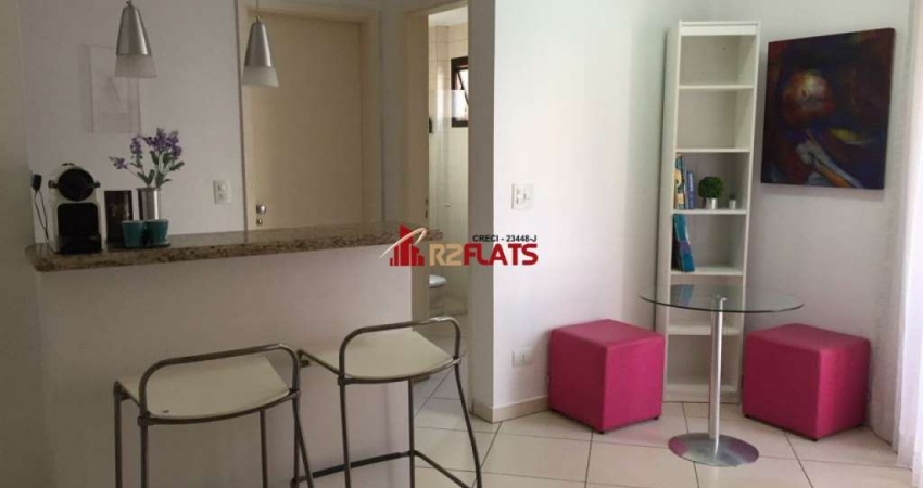 Flat com 1 quarto para alugar na Avenida Rouxinol, 174, Moema, São Paulo