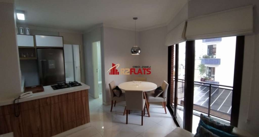 Flat com 1 quarto para alugar na Avenida Rouxinol, 174, Moema, São Paulo