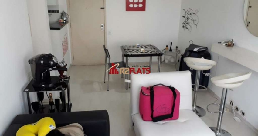 Flat com 1 quarto para alugar na Avenida Rouxinol, 763, Moema, São Paulo