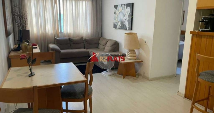 Flat com 1 quarto para alugar na Avenida Rouxinol, 763, Moema, São Paulo