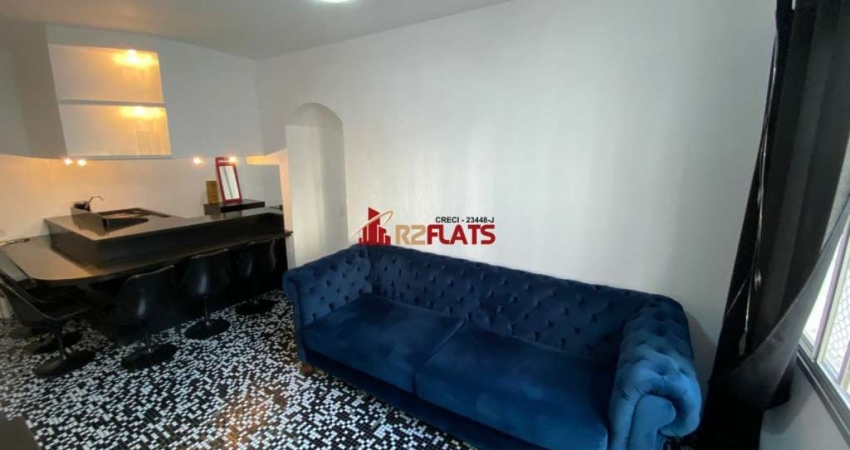 Flat com 1 quarto para alugar na Avenida Rouxinol, 763, Moema, São Paulo